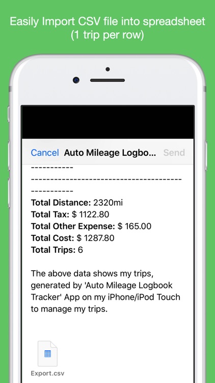 Auto Mileage Logbook TrackerHD screenshot-5