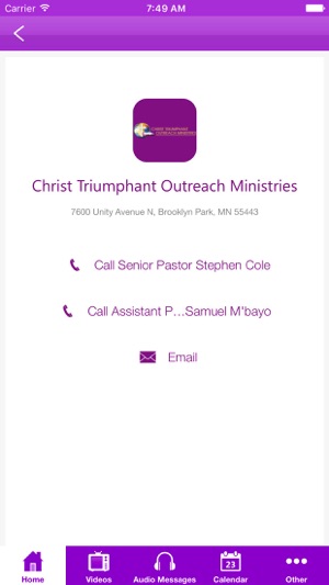 Christ Triumphant Outreach Ministries(圖2)-速報App