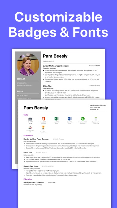 Resume Builder CV Designer screenshot 4