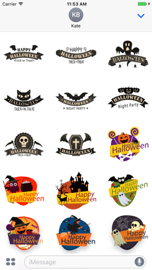 Sticker Halloween banner(圖1)-速報App