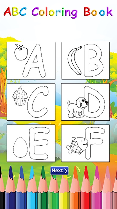 ABC Alphabet Paint Color screenshot 2