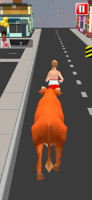 Obrázek 3 Angry Bull Run iphone