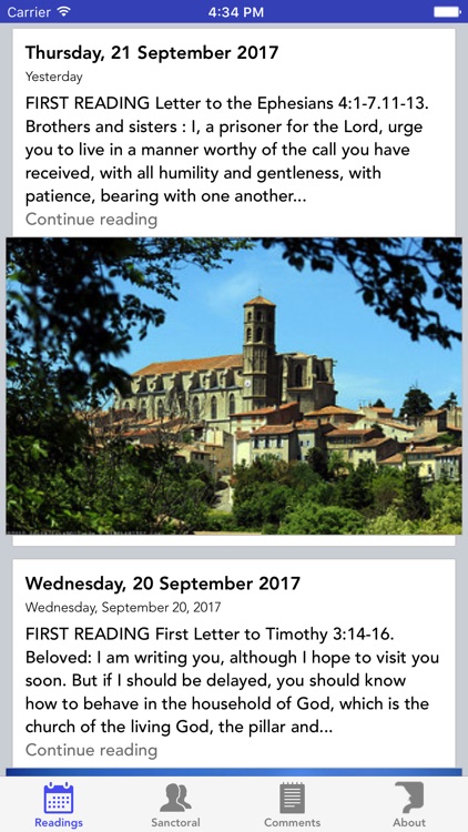 Daily Readings for Catholics