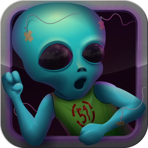 Area 51 Alien Attack: a Shooter Classic Game Icon