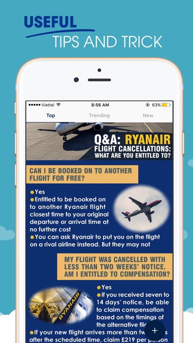 Q&A for RyanAir Airlines 2018 screenshot 3