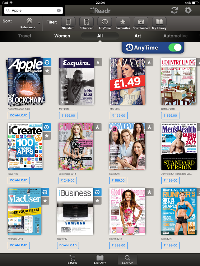 ‎Readr - 10K Magazine Newsstand Screenshot