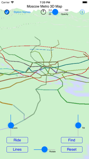 Moscow Metro 3D Map(圖2)-速報App