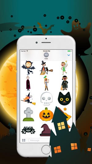 Cute And Scary Halloween Stickers(圖2)-速報App