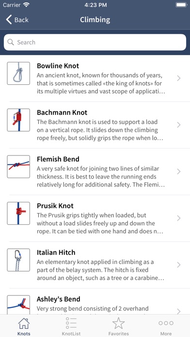 Useful Knots - Tying Guide screenshot 2