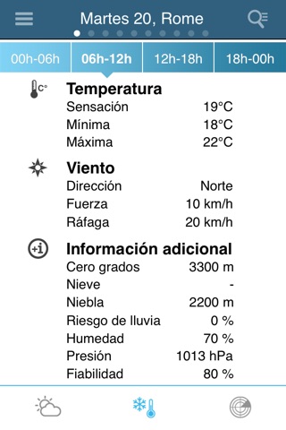 Weather for Italy Pro screenshot 3