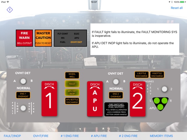 B737 NG Fire protection simulator(圖2)-速報App