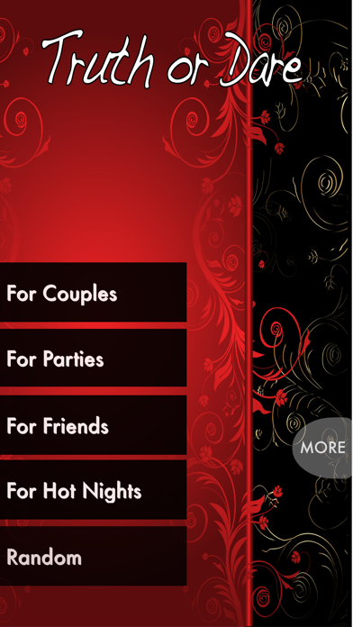 Screenshots of TRUTH or DARE - Hot Party Game (Sex Edition) for iPhone
