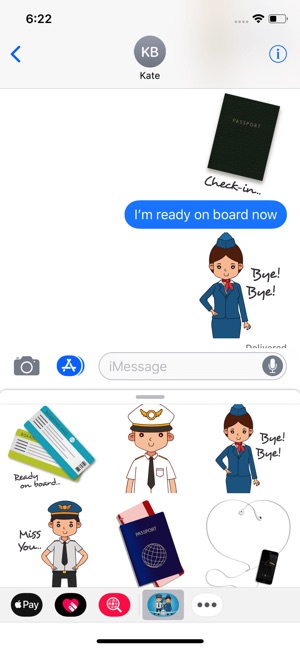 Flight Attendant Crew Stickers(圖3)-速報App