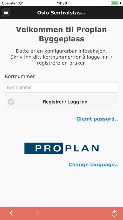 Proplan Mannskapsliste