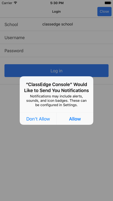 How to cancel & delete ClassEdge Console from iphone & ipad 1