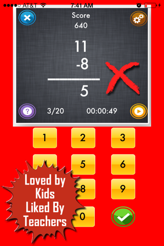 My Math App - Flashcards - náhled
