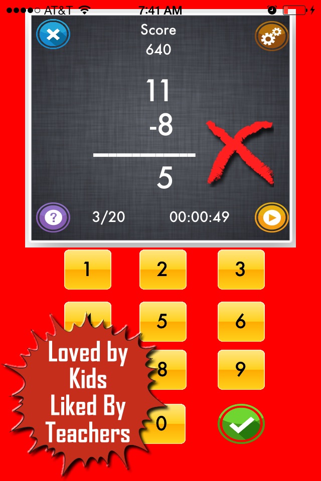 My Math App - Flashcards screenshot 4