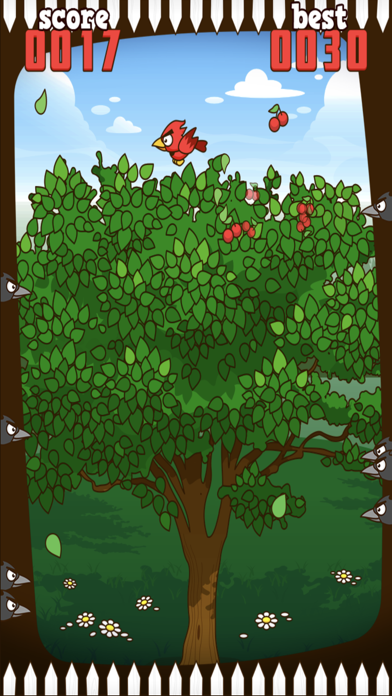 Red Bird - Cherry Challenge Screenshot 1