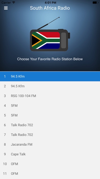 South Africa Radio Station FM screenshot 2