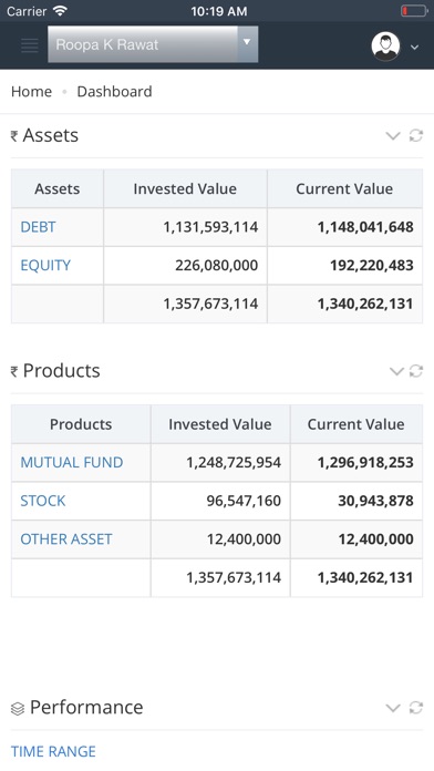WealthERP Investor screenshot 2