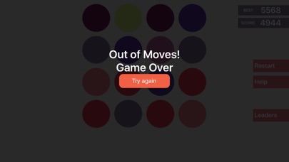 sixteen dots: 2048 merge game screenshot 2