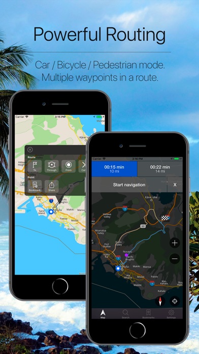 Hawaii, USA Offline Navigation screenshot 3