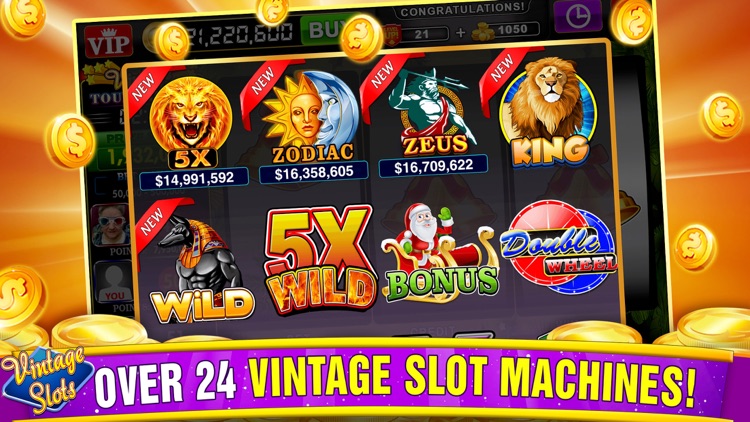 Vintage Slots - Old Las Vegas! screenshot-3