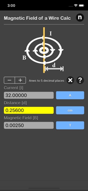 Magnetic Field of a Wire Calc(圖5)-速報App