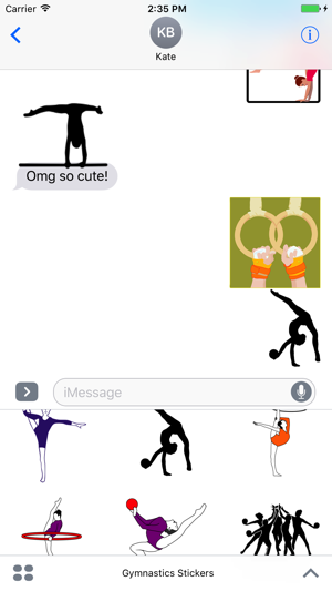 Gymnastics Stickers - Fun!(圖2)-速報App