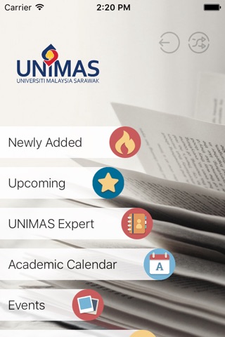 UNIMAS Now screenshot 2