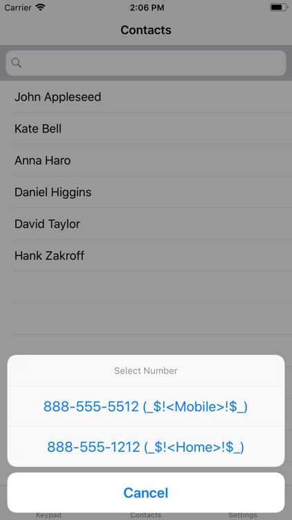 Prefix Dialer—Overseas Calls