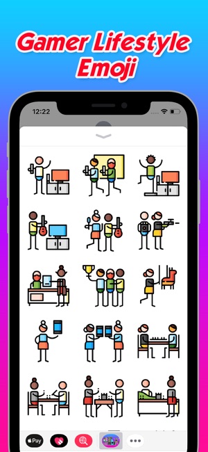 Gamer Lifestyle Emoji(圖3)-速報App