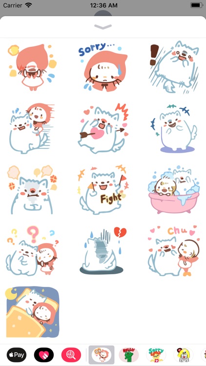 Ami Cute Emotes Sticker Pack screenshot-3