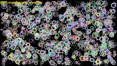 Colorful Snowflakes screenshot 3