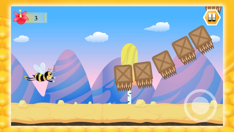 Flying Bee Honey Action Game