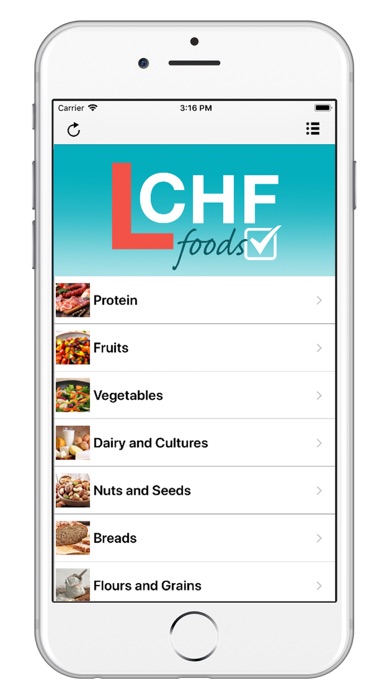 LCHF Diet Food Checkerのおすすめ画像1