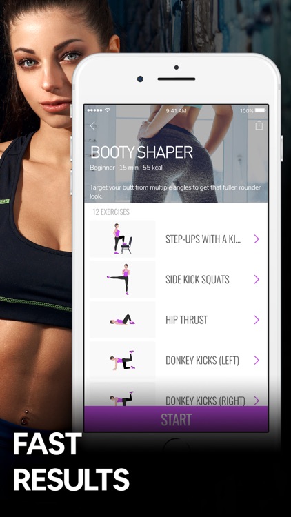 Butt Workout and Fitness App