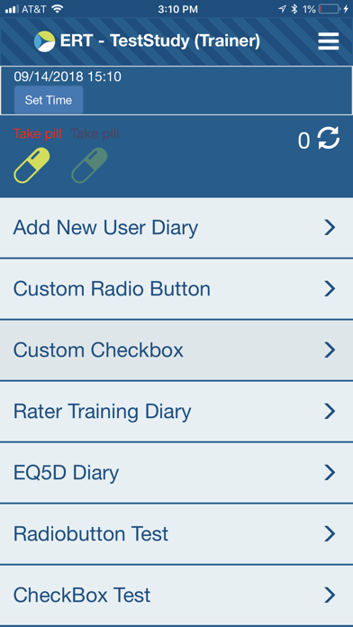 ERT eCOA Handheld screenshot 3