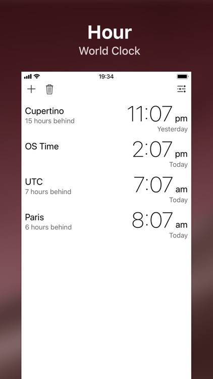 Hour - World Clock by seense