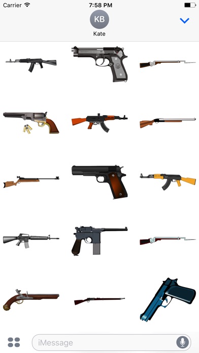 Gun Stickers - Bam!! screenshot 3