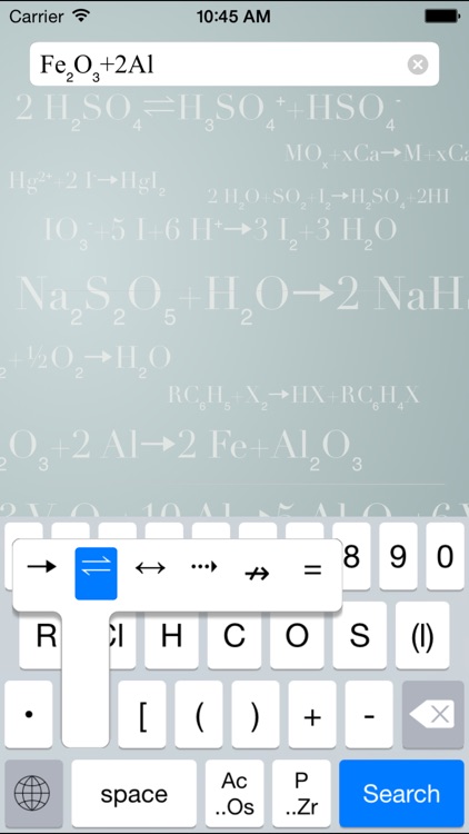 Chemistry Keyboard