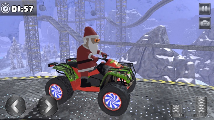 Impossible ATV Santa Stunts