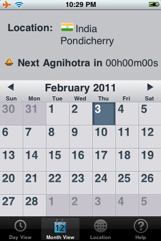 iAgnihotra screenshot 3