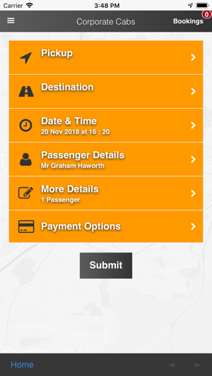 Corporate Cabs eBookings App(圖3)-速報App