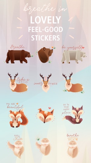 Breathe Stickers