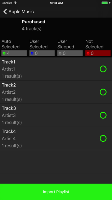 How to cancel & delete Playlist Import from iphone & ipad 2