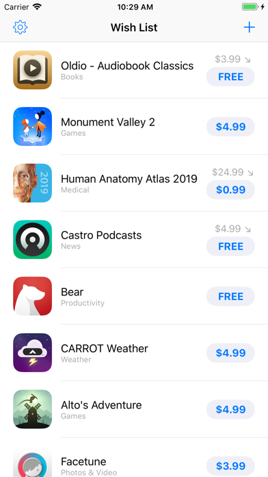 App Wish List & Price Tracker screenshot 2
