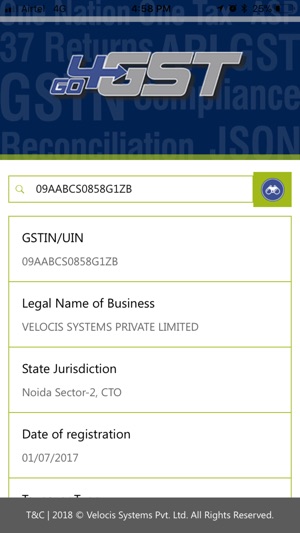 Go4GST GSTIN Lookup(圖4)-速報App