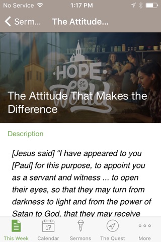 Christ Chapel Bible Church App screenshot 2