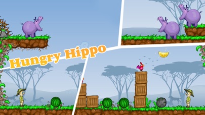 Hungry Hippo:Watermelon Shoot screenshot 2
